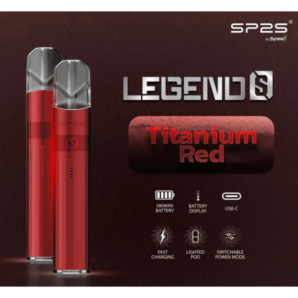 SP2S主機 傳奇系列鈦色霧化桿 通用悅刻 Relx煙彈一代
