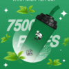 VAKA奶茶杯 7500 PUFFS 一次性可充電拋棄式電子煙