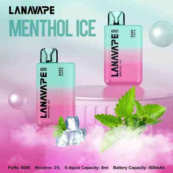LANA6000 PUFFS 抛棄式電子煙 台灣電子煙推薦