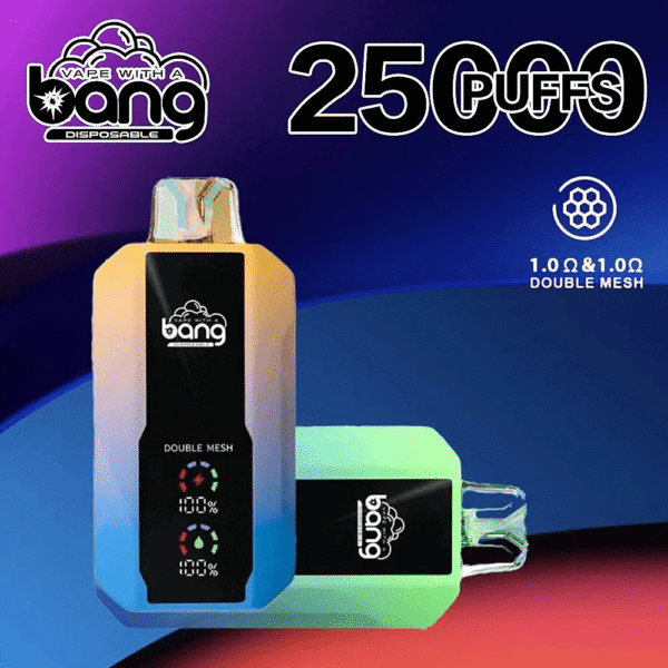 Bang 25000 Puffs拋棄式電子煙 超大屏幕 超大容量 可充電
