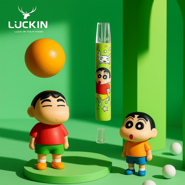 🎉 LUCKIN 幸運主機｜蠟筆小新・哪吒・叮噹貓聯名款｜1代通用小煙主機