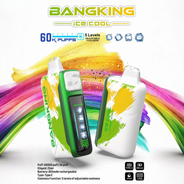 爆款上新 Bang King Ice Cool 60000口 5檔可調節涼度
