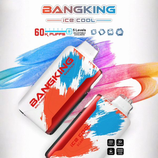 爆款上新 Bang King Ice Cool 60000口 5檔可調節涼度