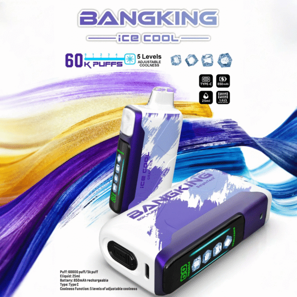 爆款上新 Bang King Ice Cool 60000口 5檔可調節涼度