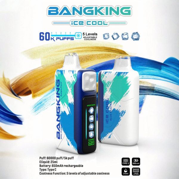 爆款上新 Bang King Ice Cool 60000口 5檔可調節涼度