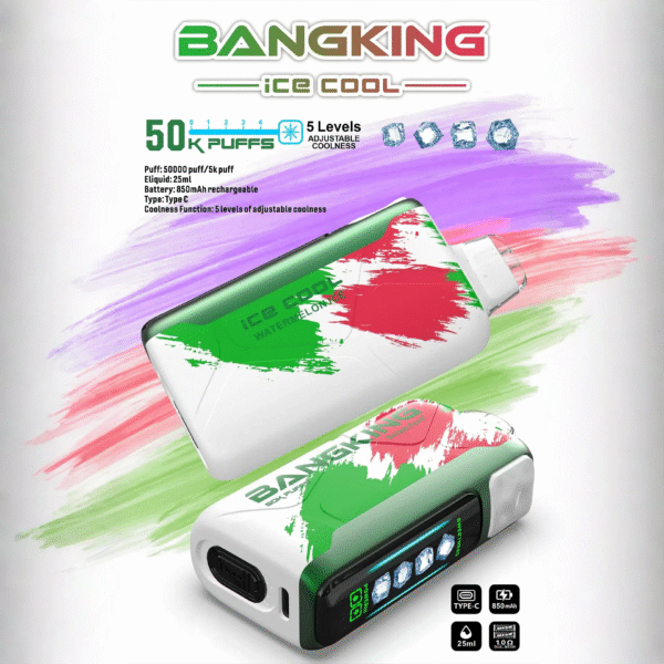爆款上新 Bang King Ice Cool 60000口 5檔可調節涼度