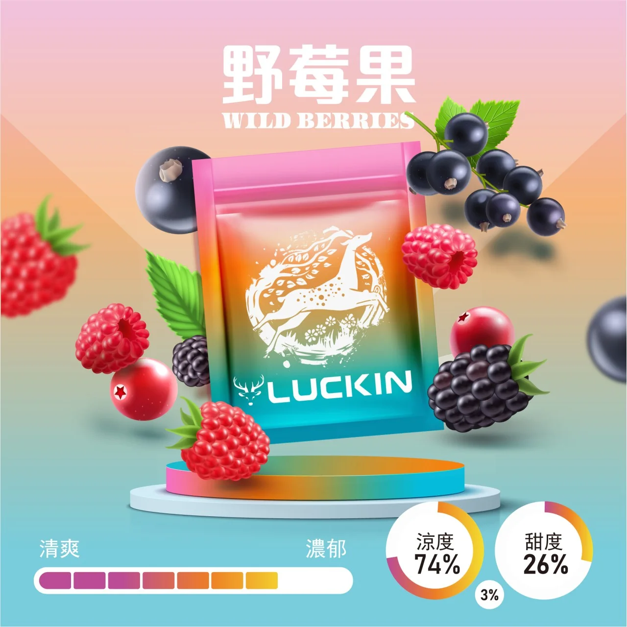 LUCKIN 煙彈 幸運霧化彈